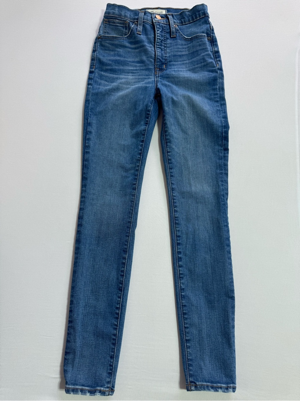 Madewell Women's Skinny Jeans in Medium Blue Wash